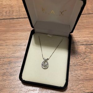 Kay Jewelers, 10K White Gold necklace